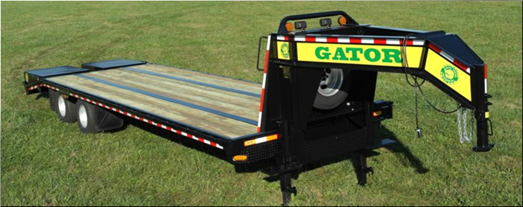 GOOSENECK TRAILER 30ft tandem dual - all heavy-duty equipment trailers special priced  Clay County, North Carolina